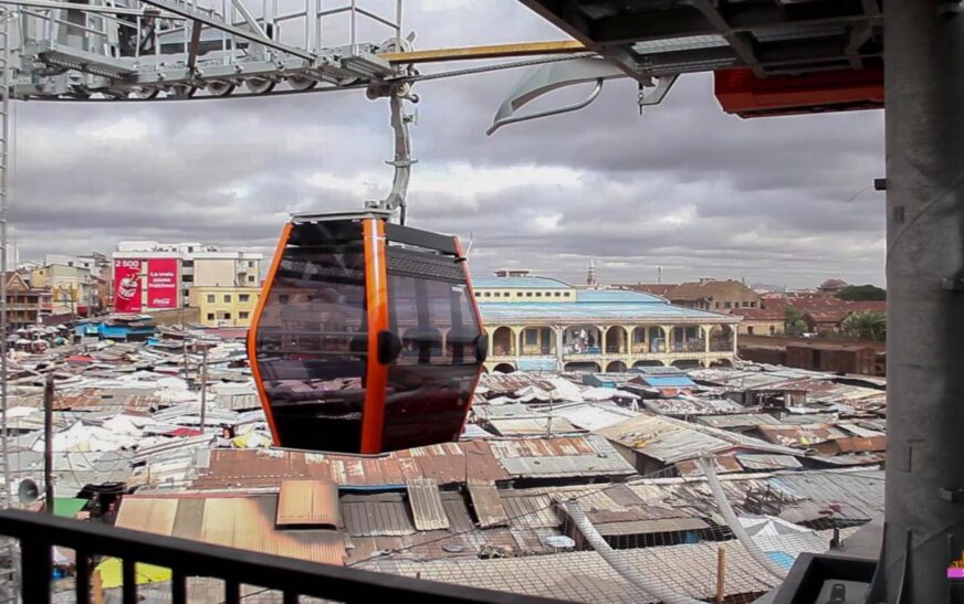 Jour-J pour les essais techniques de la première ligne de téléphérique à Antananarivo