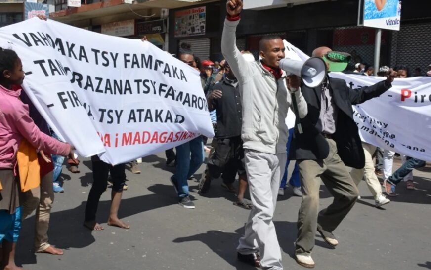 manifestation politique madagascar