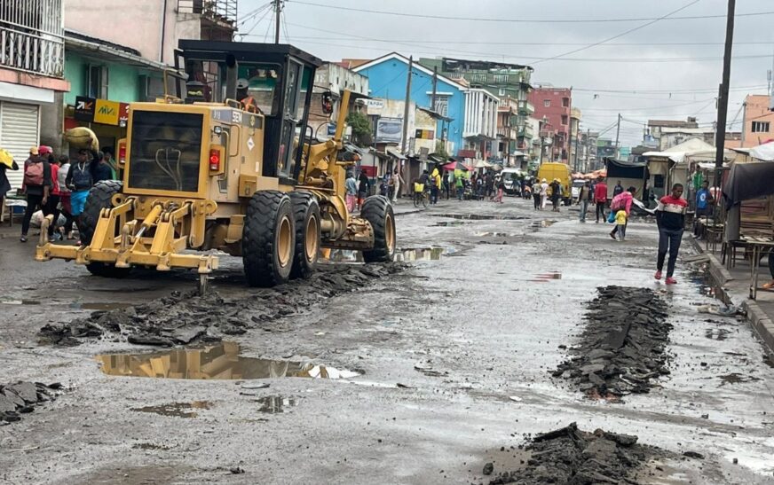 travaux route antananarivo